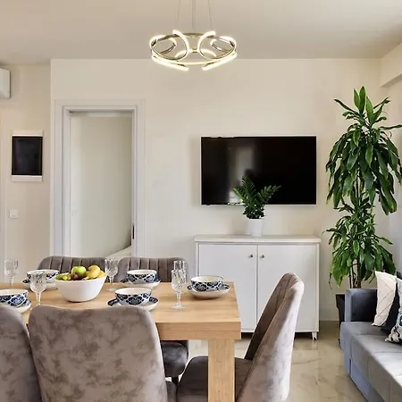 New Cozy Apartments In Crete Coast With Pool And Dining Area Magnisía Exteriér fotografie