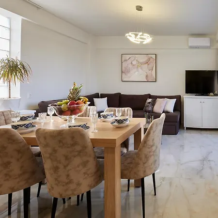 New Cozy Apartments In Crete Coast With Pool And Dining Area Magnisía Exteriér fotografie