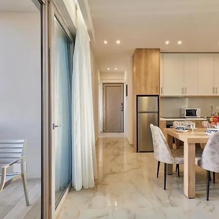 New Cozy Apartments In Crete Coast With Pool And Dining Area Magnisía Exteriér fotografie