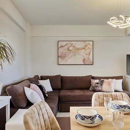 New Cozy Apartments In Crete Coast With Pool And Dining Area Magnisía Exteriér fotografie