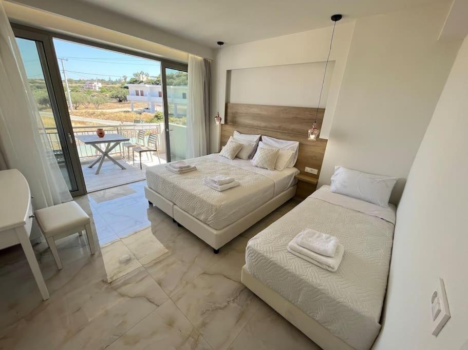 New Cozy In Crete Coast With Pool And Dining Area *