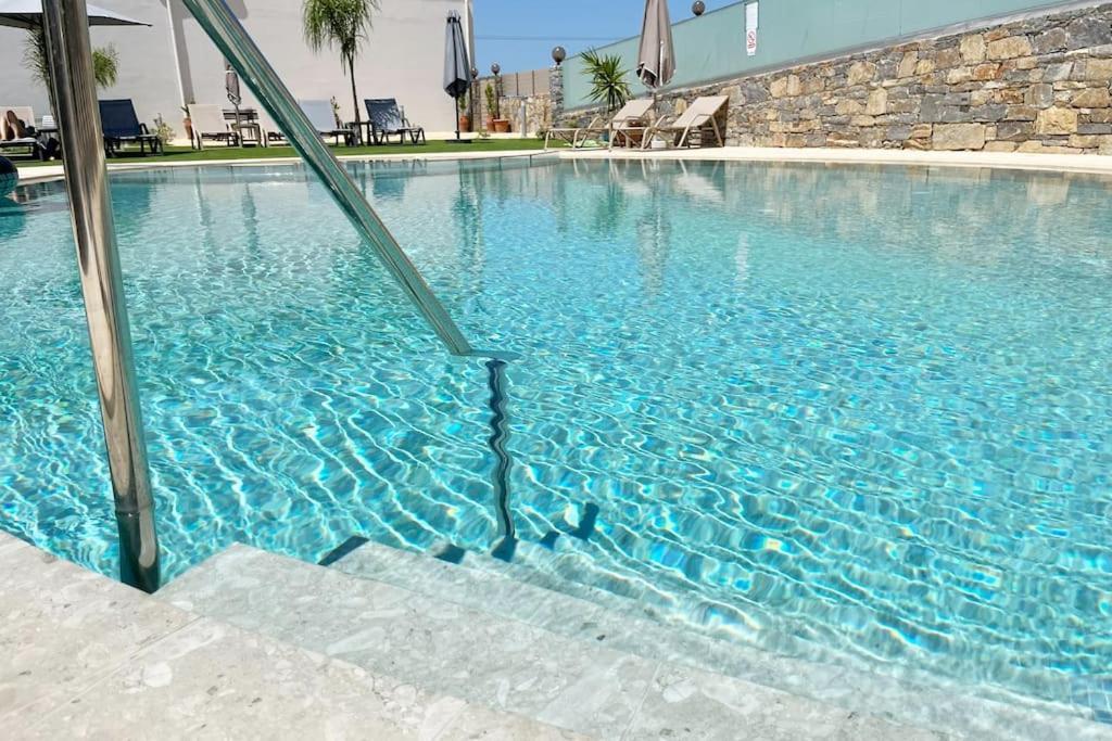 New Cozy In Crete Coast With Pool And Dining Area Apartment Magnisia