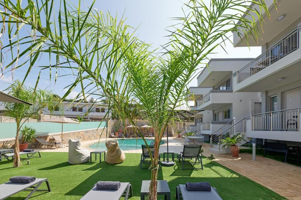 New Cozy In Crete Coast With Pool And Dining Area * Magnisia