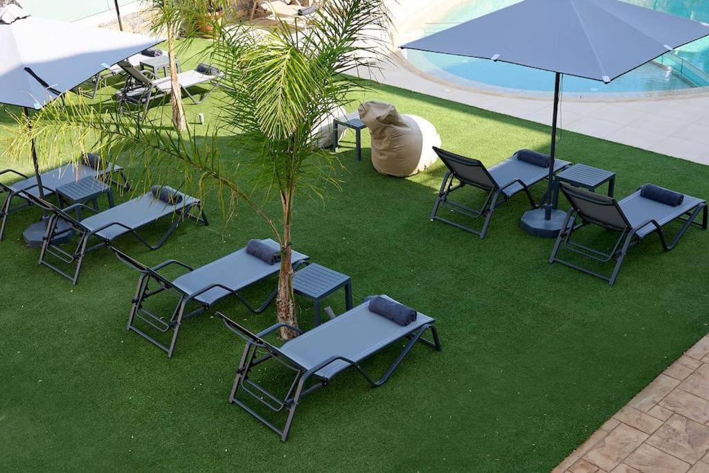 New Cozy In Crete Coast With Pool And Dining Area